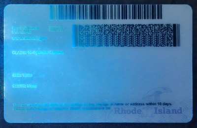 Rhode Island (RI) Fake ID